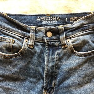 Arizona mom jeans size 1